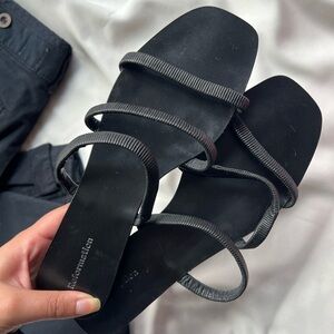 NWT Reformation Square Toe Sandlas ✨